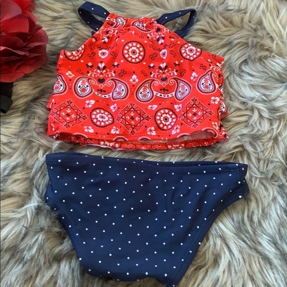 Circo Red White & Blue Swimsuit - Picture 4 of 4